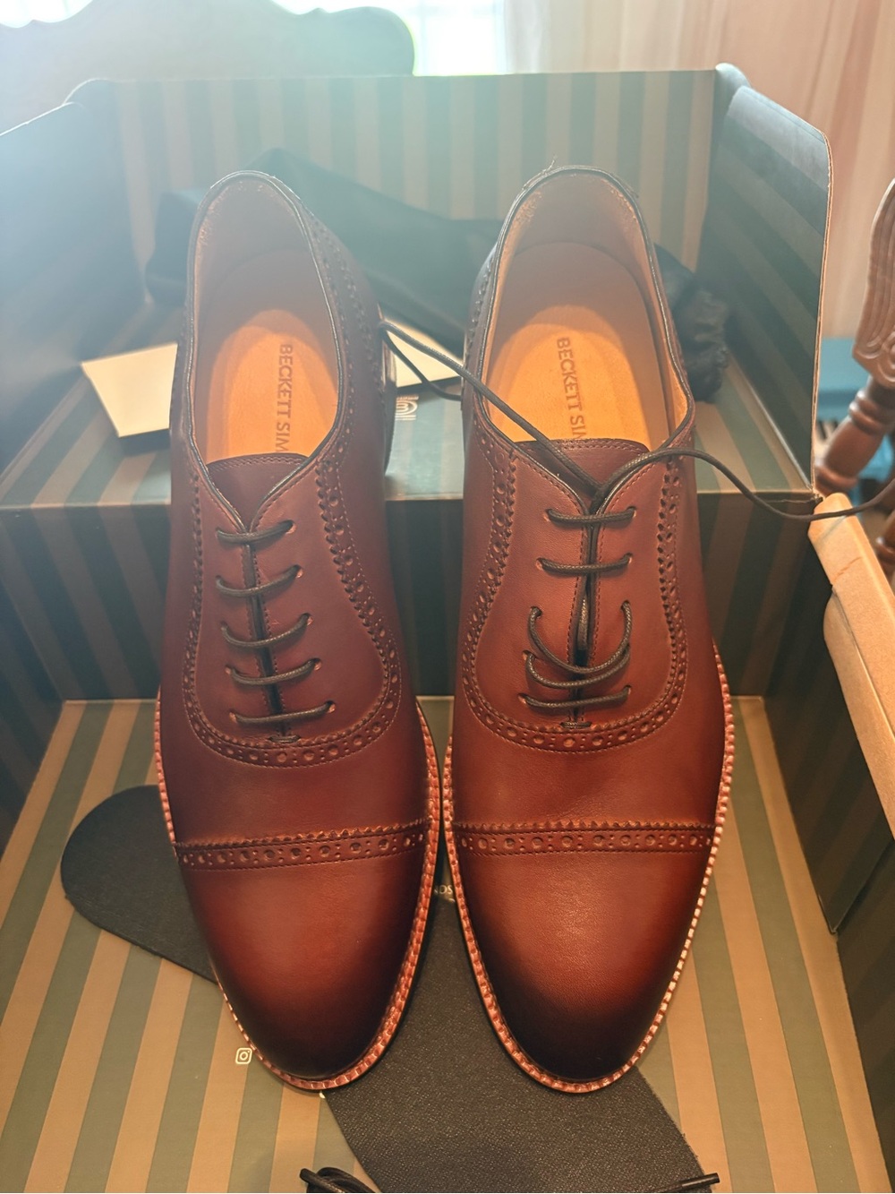 Beckett Simonon Size 11 Durant Oxford